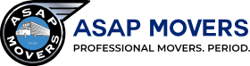 ASAP Movers logo – trusted California-based moving company using Movegistics to streamline scheduling and dispatch