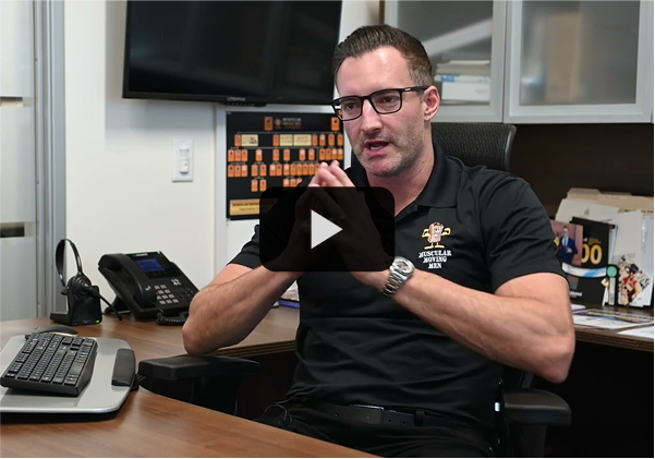 Testimonial from 8-figure Arizona moving company owner, Justin Hodge, on using Movegistics CRM to automate operations and grow faster