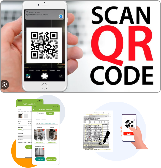 Digital QR Code Inventories