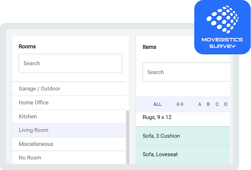 Easy Pre-move Inventories