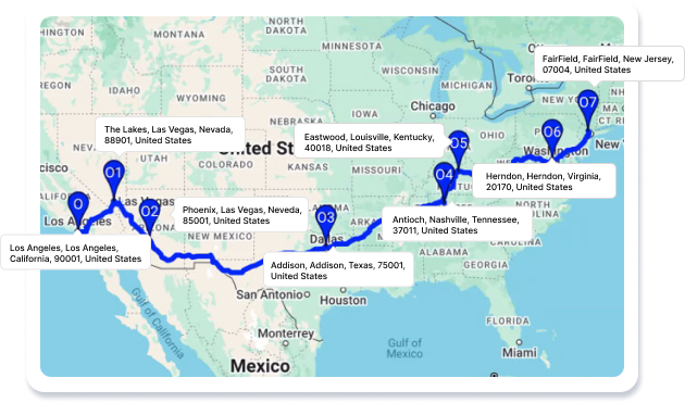 Long Distance Route