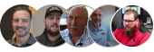 Headshots of happy Movegistics customers and team members