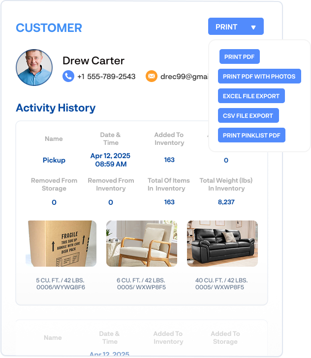 professional digital inventories