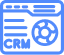 CRM configuration icon representing system settings or dashboard