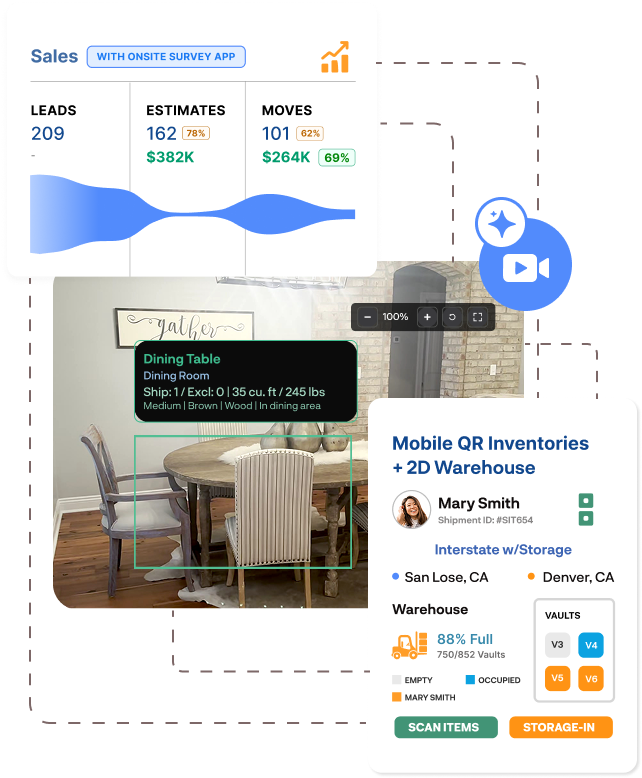 The All-in-One Moving CRM with AI‑Powered Surveys & QR Inventory